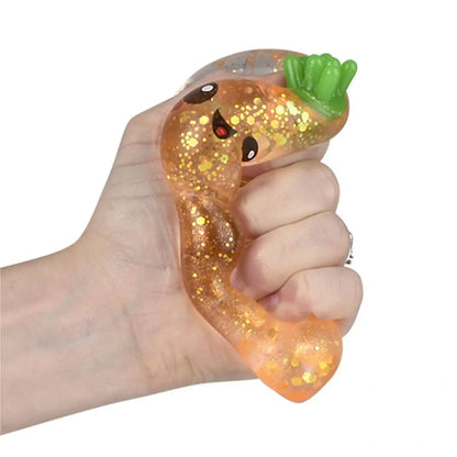 Easter Squeezy Sugar Carrot - Fidget Kids Toy